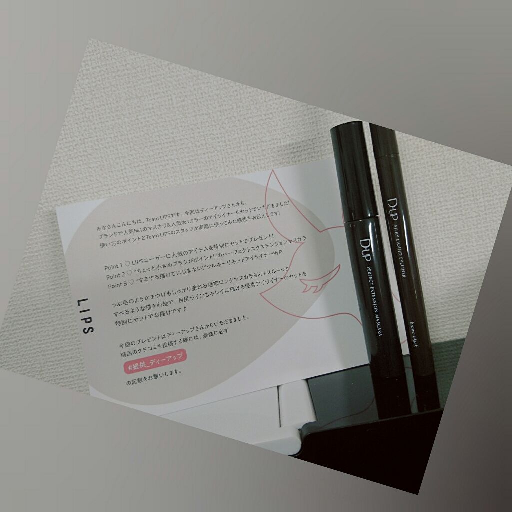 【旧品】パーフェクトエクステンション マスカラ/D-UP/マスカラを使ったクチコミ（2枚目）