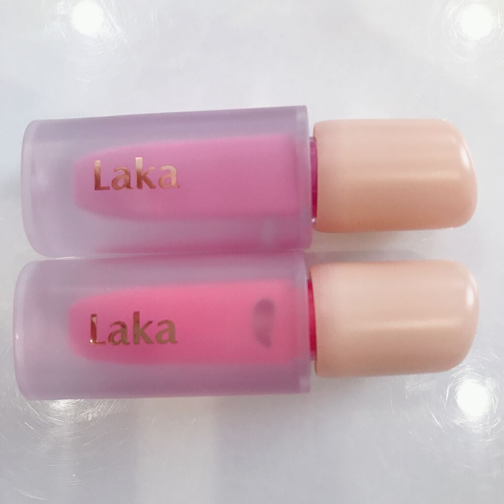 ジューシーラスティングティント/rom&nd/リップティントを使ったクチコミ（3枚目）