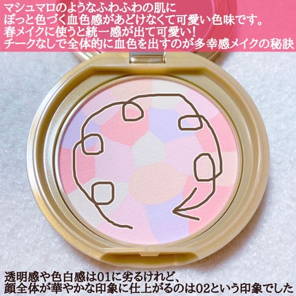 マシュマロフィニッシュパウダー ~Abloom~/キャンメイク/プレストパウダーを使ったクチコミ(6枚目)