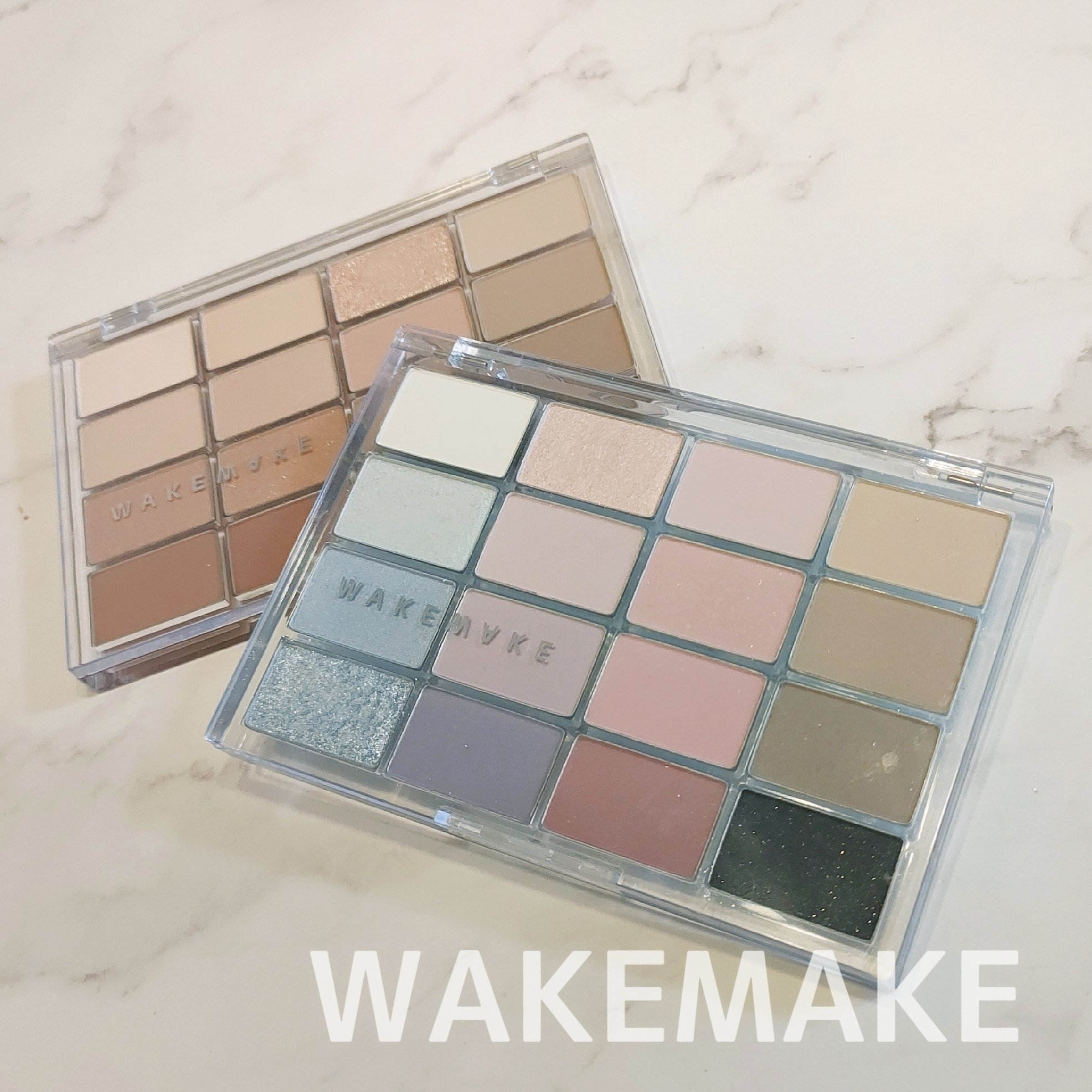 ソフトブラーリングアイパレット/wakemake/アイシャドウパレットを使ったクチコミ（2枚目）