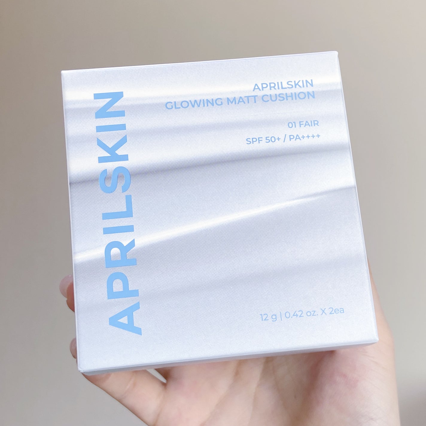 グロー マットクッション/APRILSKIN/クッションファンデーションを使ったクチコミ(7枚目)