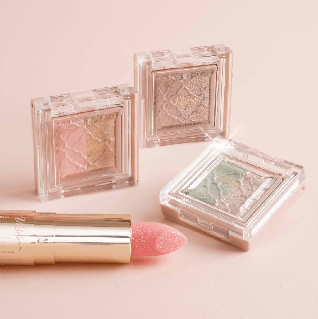 リシェ ダズリング デュオ アイズ/Visée/アイシャドウパレットを使ったクチコミ(2枚目)