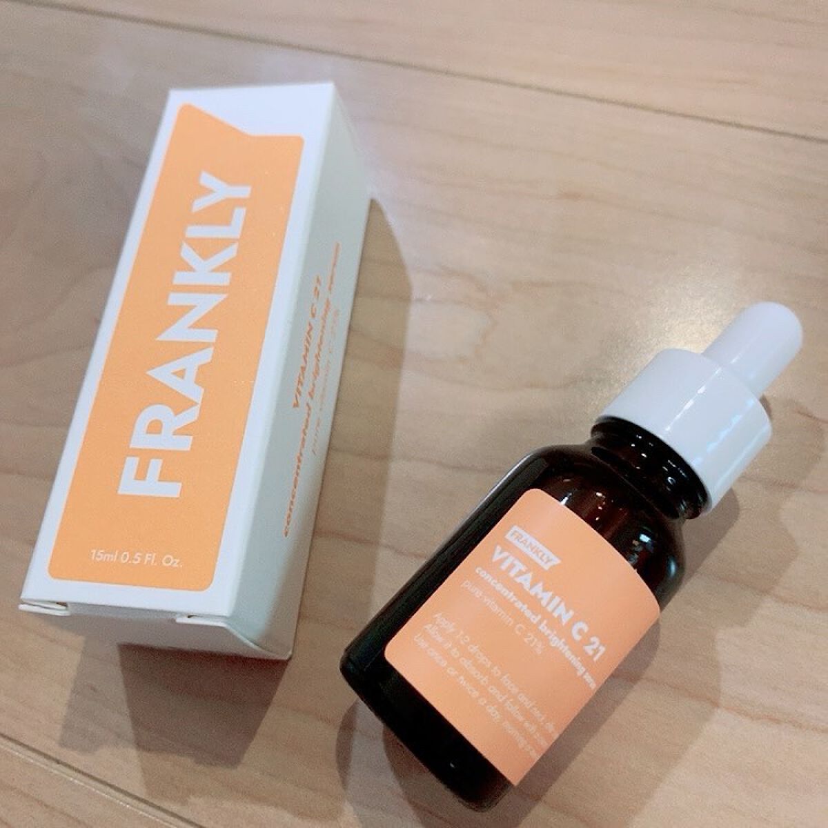 ビタミンC21セラム/Frankly/美容液を使ったクチコミ(1枚目)