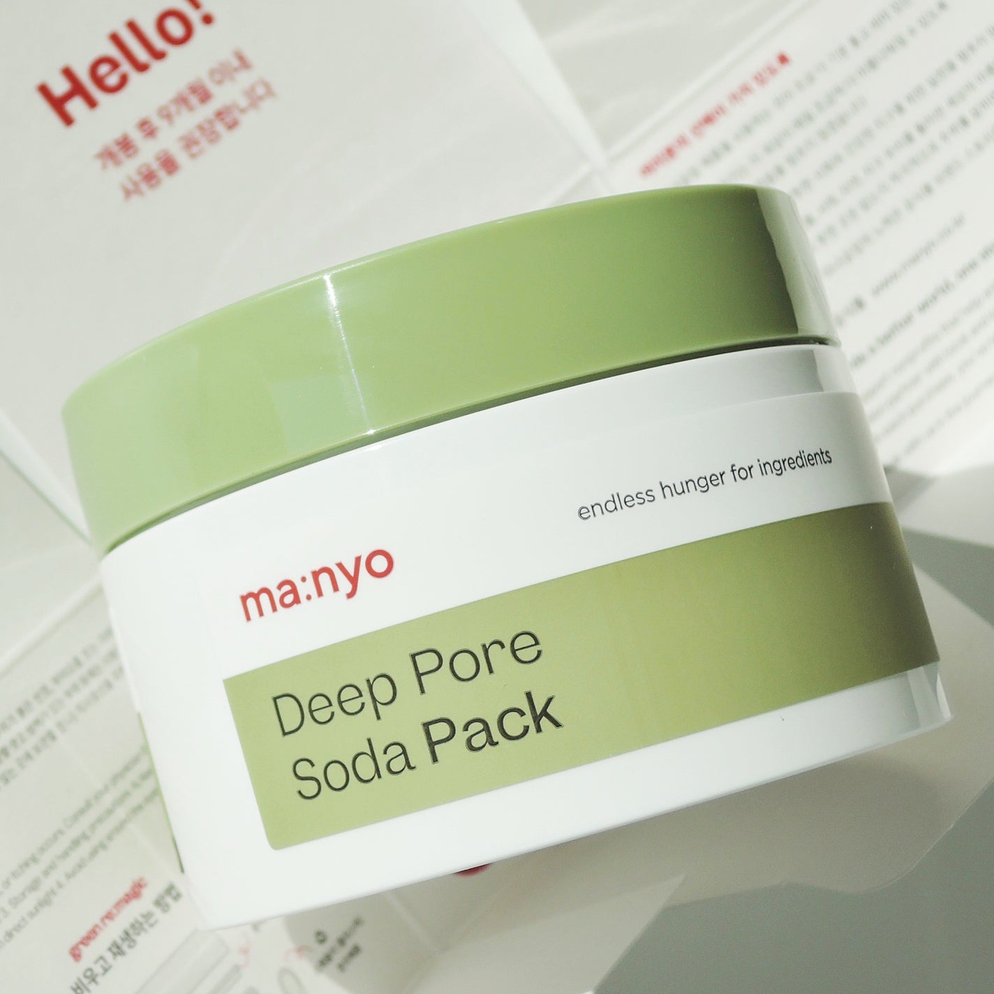 ディープポアソーダパック/manyo/洗い流すパック・マスクを使ったクチコミ(1枚目)