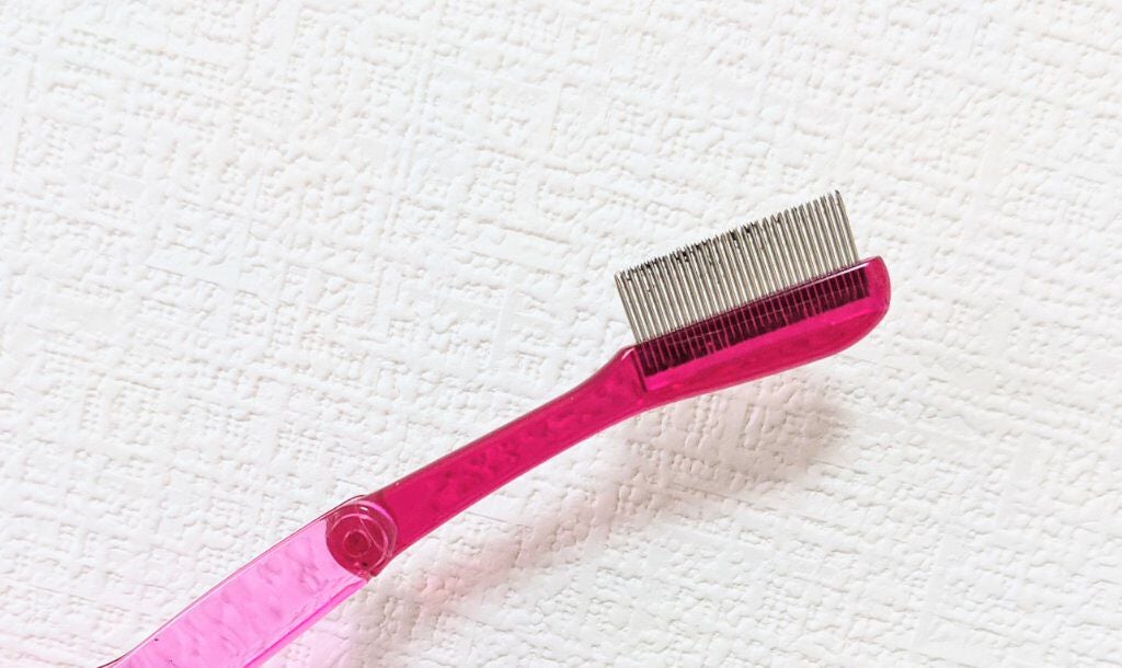 マスカラコーム メタルN(ナチュラル)/チャスティ/その他化粧小物を使ったクチコミ(2枚目)