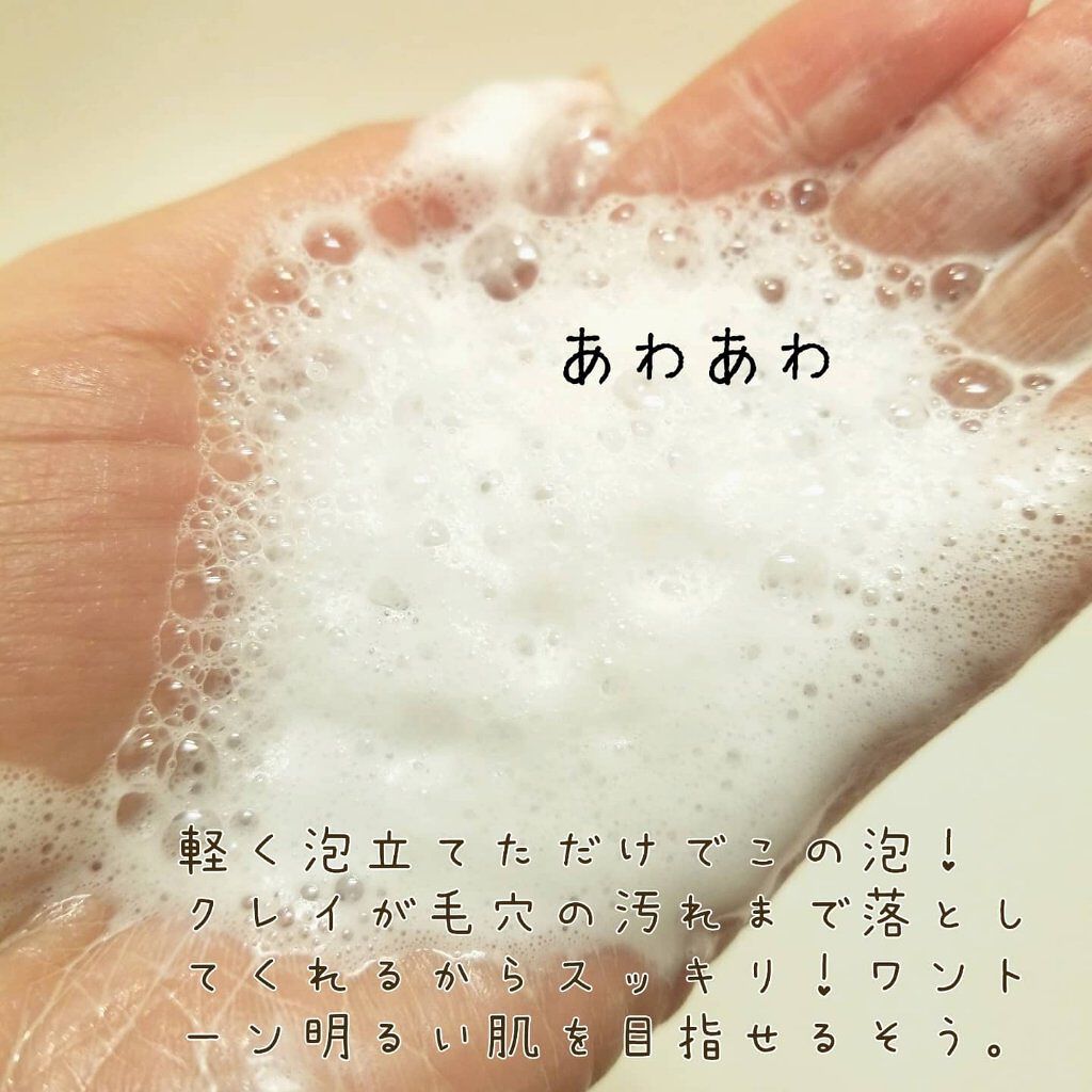 パーフェクトホワイトクレイ/SENKA（専科）/洗顔フォームを使ったクチコミ（2枚目）