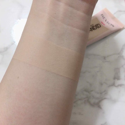 フォトレディ キャンディッド ファンデーション/REVLON/リキッドファンデーションを使ったクチコミ(2枚目)