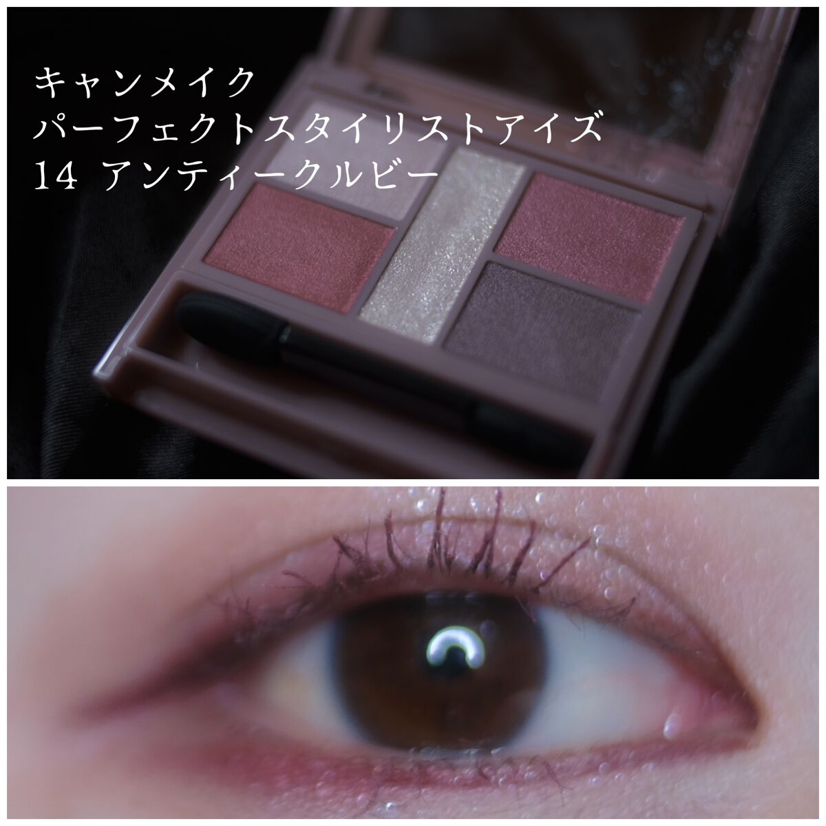 パーフェクトスタイリストアイズ/キャンメイク/アイシャドウパレットを使ったクチコミ（1枚目）