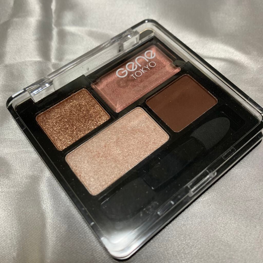 リラクシーアイシャドウ/GENE TOKYO/アイシャドウパレットを使ったクチコミ(1枚目)