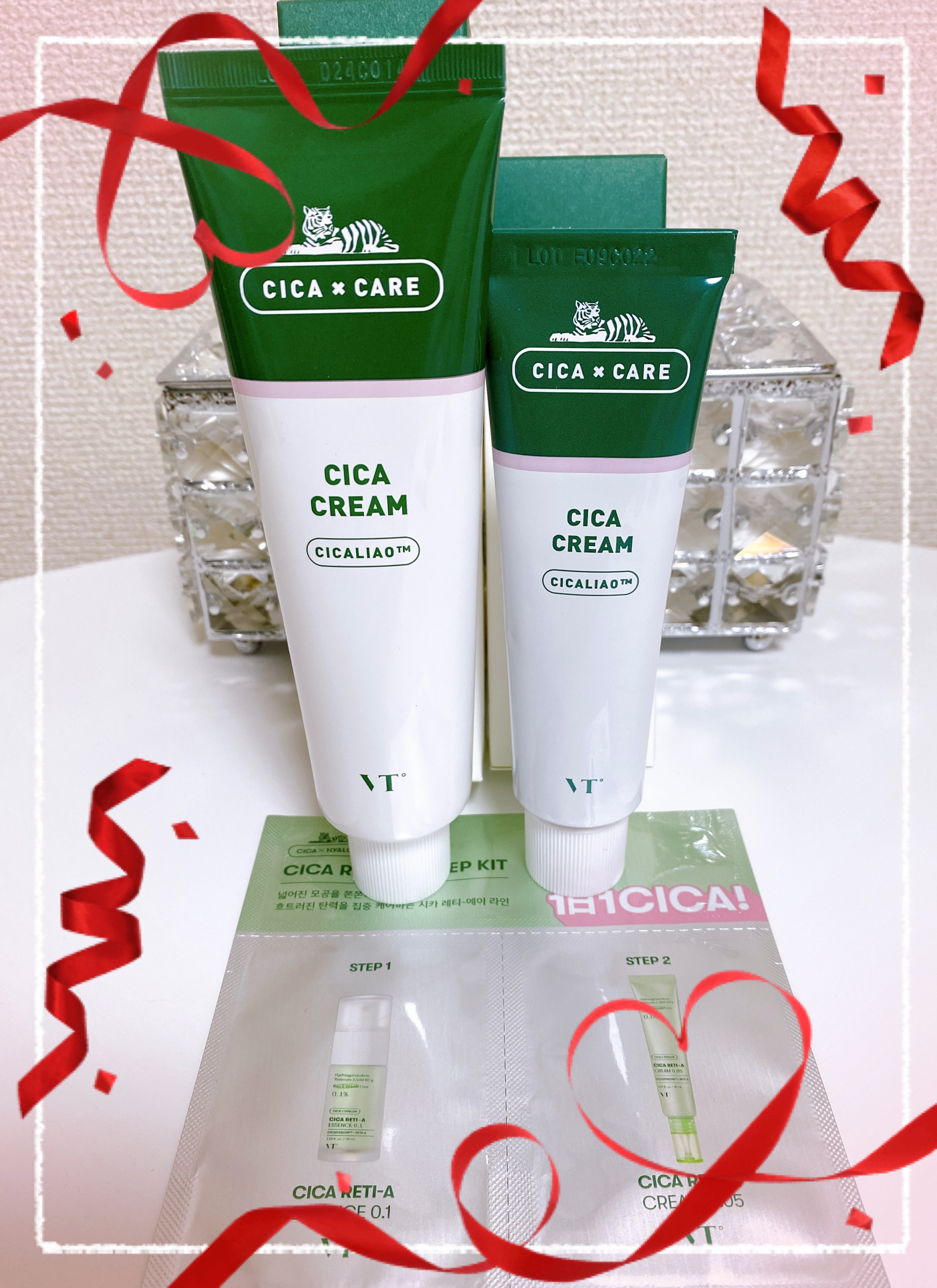 CICA クリーム/VT/フェイスクリームを使ったクチコミ（1枚目）