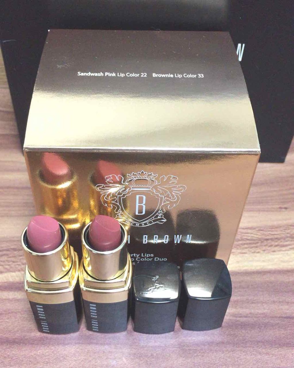 BOBBI BROWN パーティ リップス ミニ リップ カラー デュオのクチコミ「ボビィブラウン パーティミニリップデュオ 購入しました😸❤︎
左がサンドウォッシュピンク
右が.....」（1枚目）