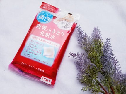 ネイチャーコンク 薬用 ふきとり化粧水シート/ネイチャーコンク/トナーパッドを使ったクチコミ(1枚目)