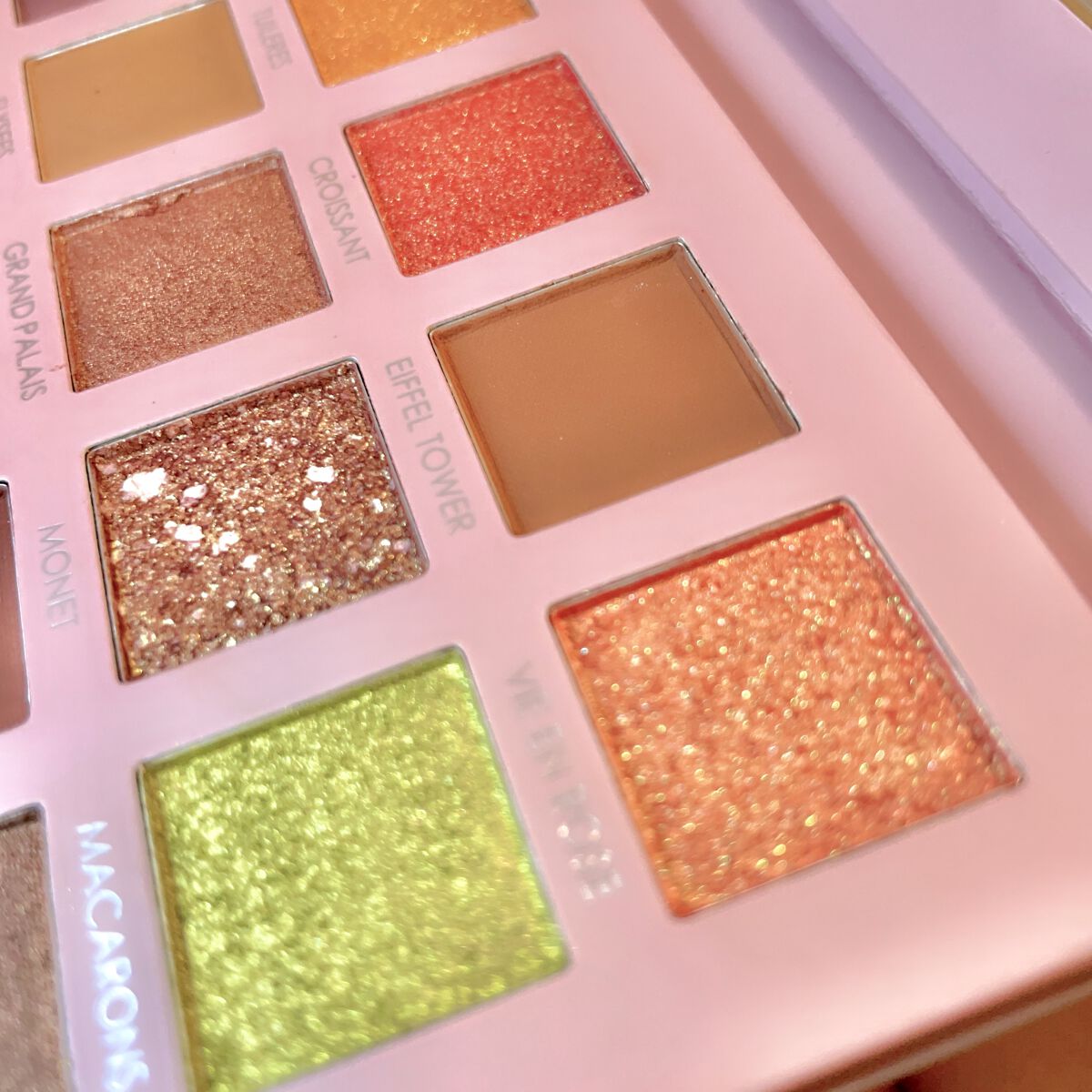 GO TRAVEL 15色アイシャドウパレット 01 パリ(hi Paris)/FOCALLURE/アイシャドウパレットを使ったクチコミ（2枚目）