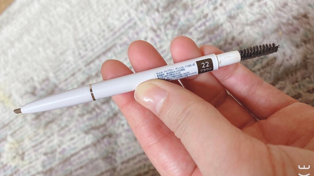 アイブロー ペンシル くり出し式/ちふれ/アイブロウペンシルを使ったクチコミ(4枚目)