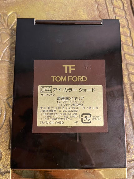 アイ カラー クォード/TOM FORD BEAUTY/アイシャドウパレットを使ったクチコミ(3枚目)