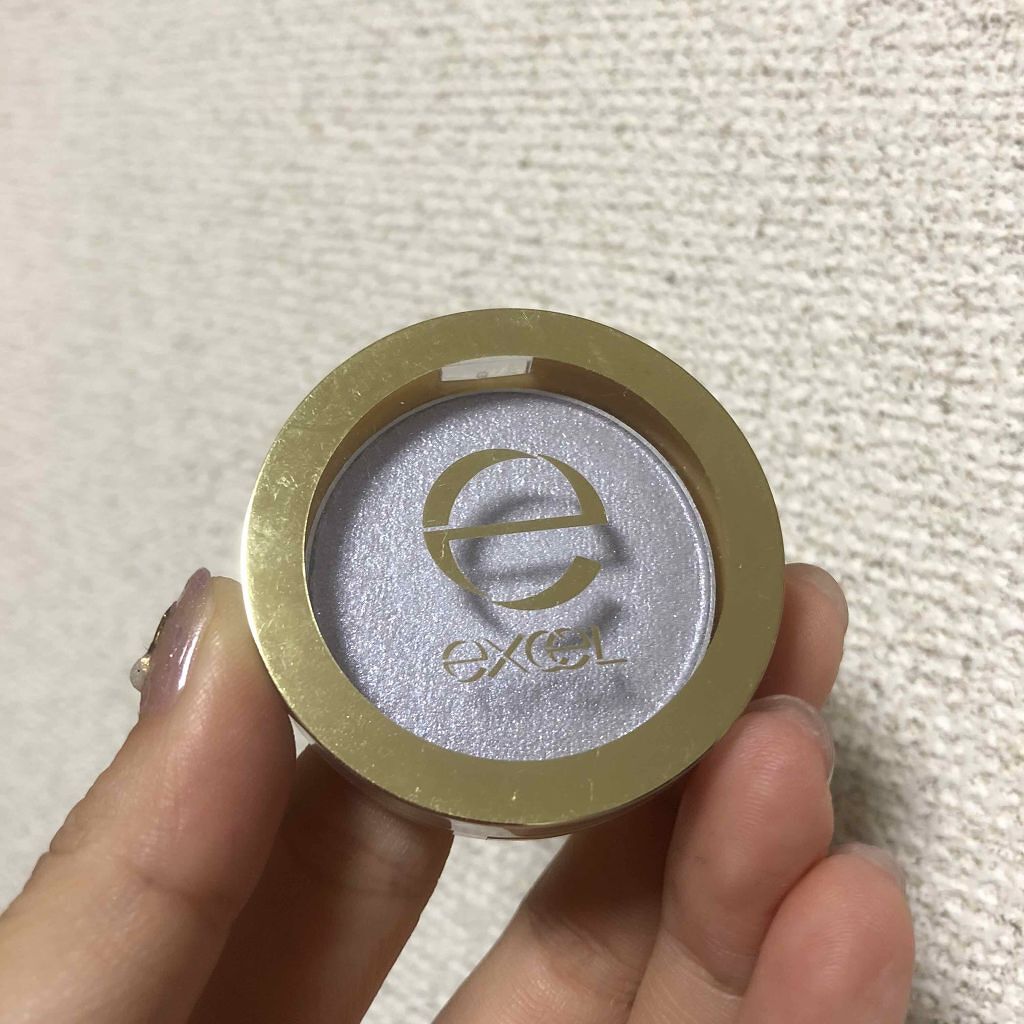 シャイニーシャドウ N SI06 アイスグレー/excel/単色アイシャドウを使ったクチコミ（1枚目）