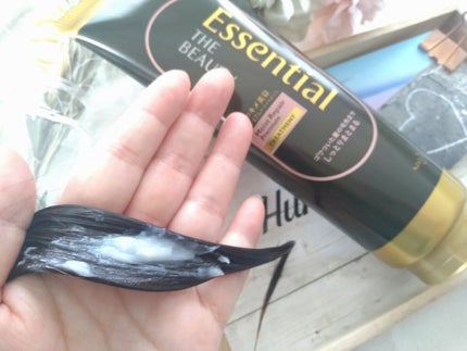 THE BEAUTY 髪のキメ美容プレミアムトリートメント<モイストリペアプレミアム>/エッセンシャル/洗い流すヘアトリートメントを使ったクチコミ(5枚目)