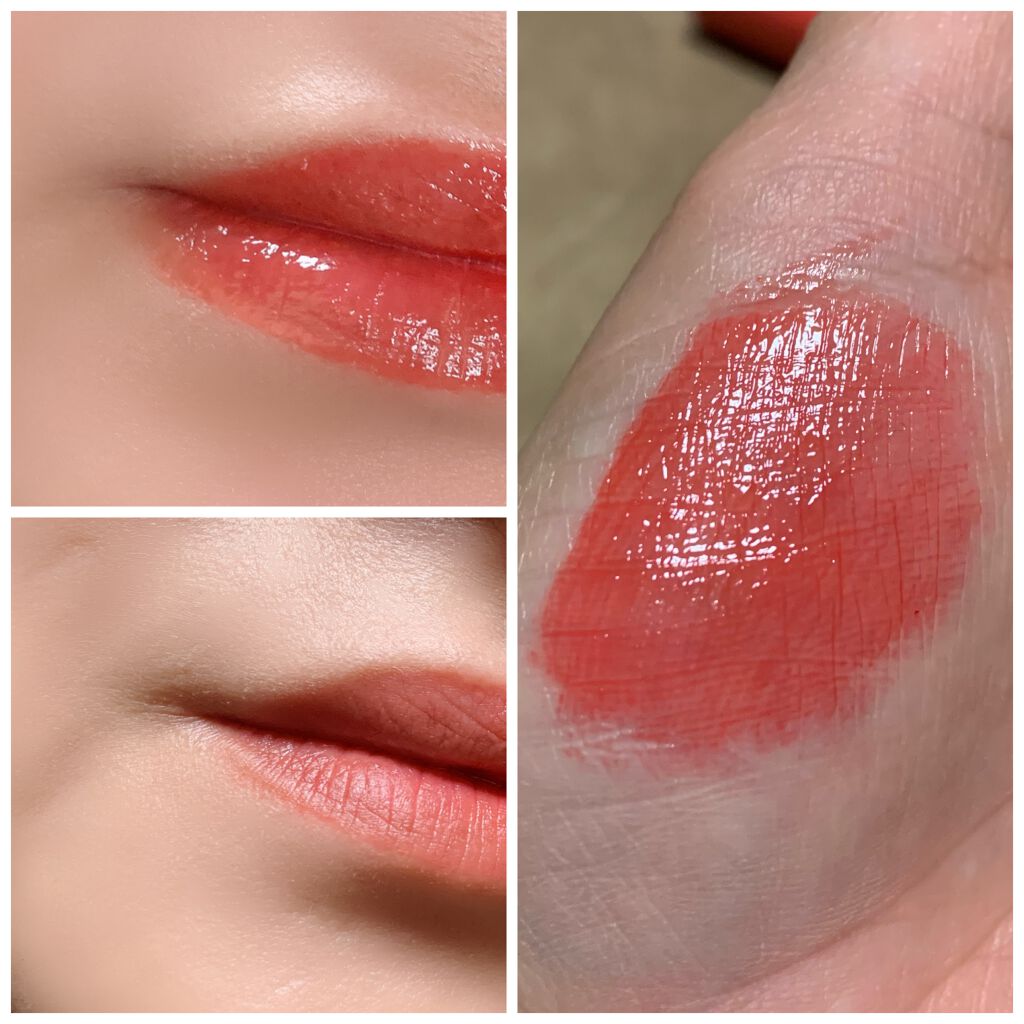 アピュー ジューシーパン ティント #GRAPEFRUIT/A’pieu/リップティントを使ったクチコミ（2枚目）