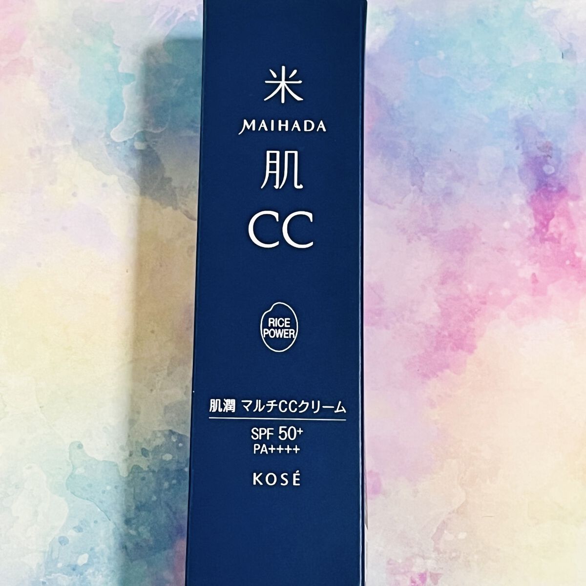 肌潤　マルチCCクリーム/米肌/CCクリームを使ったクチコミ（3枚目）