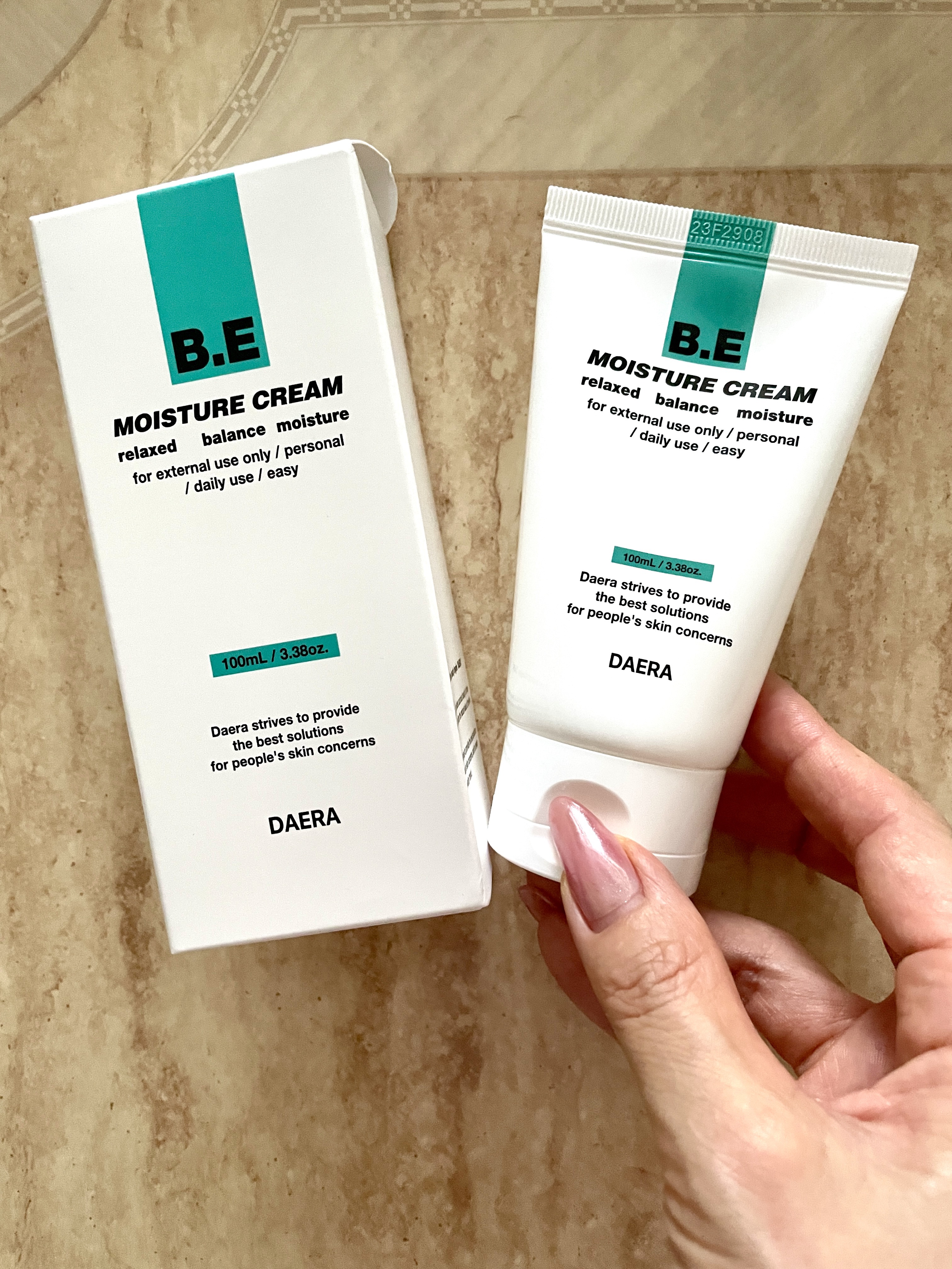 B.E モイスチャークリーム/DAERA/フェイスクリームを使ったクチコミ（1枚目）