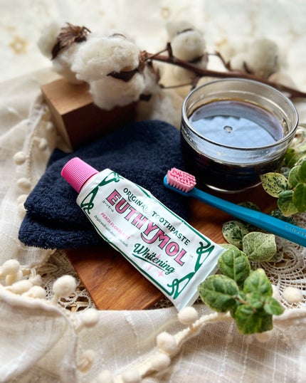 ホワイトニング美白歯磨き粉/EUTHYMOL/歯磨き粉を使ったクチコミ(5枚目)