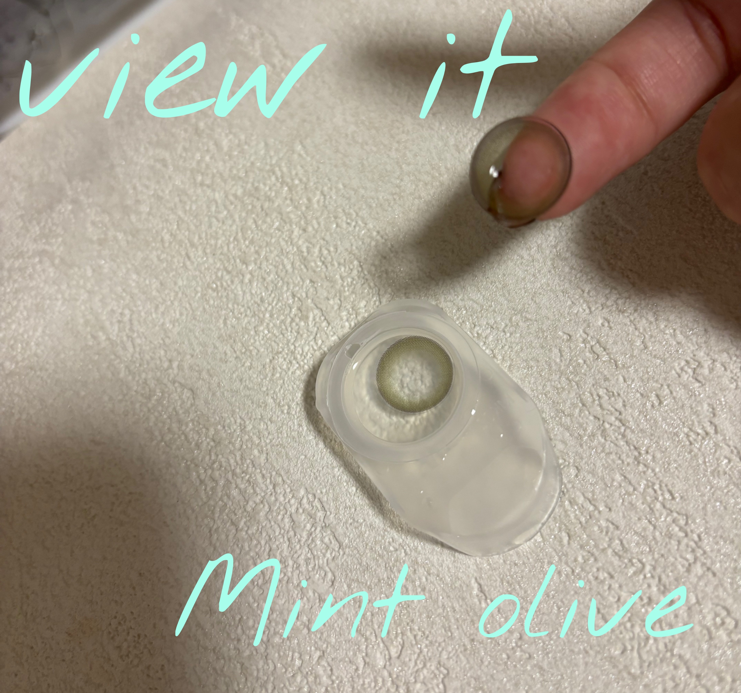 view it color 1day uv/view it/ワンデー（１DAY）カラコンを使ったクチコミ（1枚目）