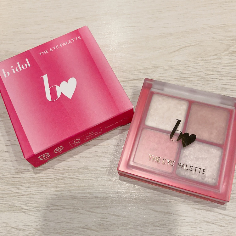 THE アイパレR/b idol/アイシャドウパレットを使ったクチコミ（1枚目）