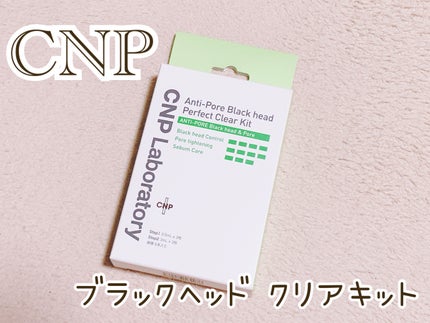 アンチポアブラックヘッドパーフェクトクリアキット/CNP Laboratory/シートマスク・パックを使ったクチコミ(1枚目)