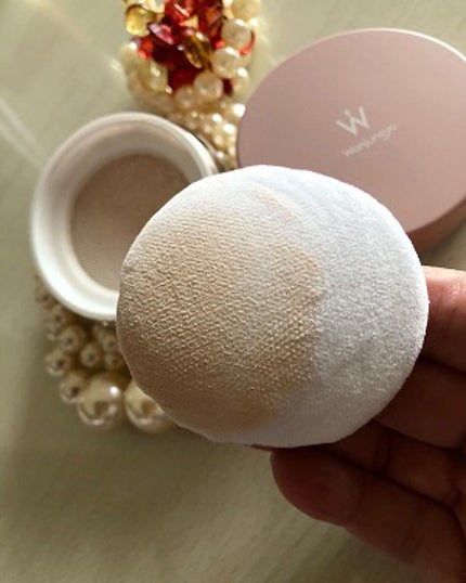 ウォンジョンヨ フィクシングブラーパウダー N/Wonjungyo/ルースパウダーを使ったクチコミ(2枚目)