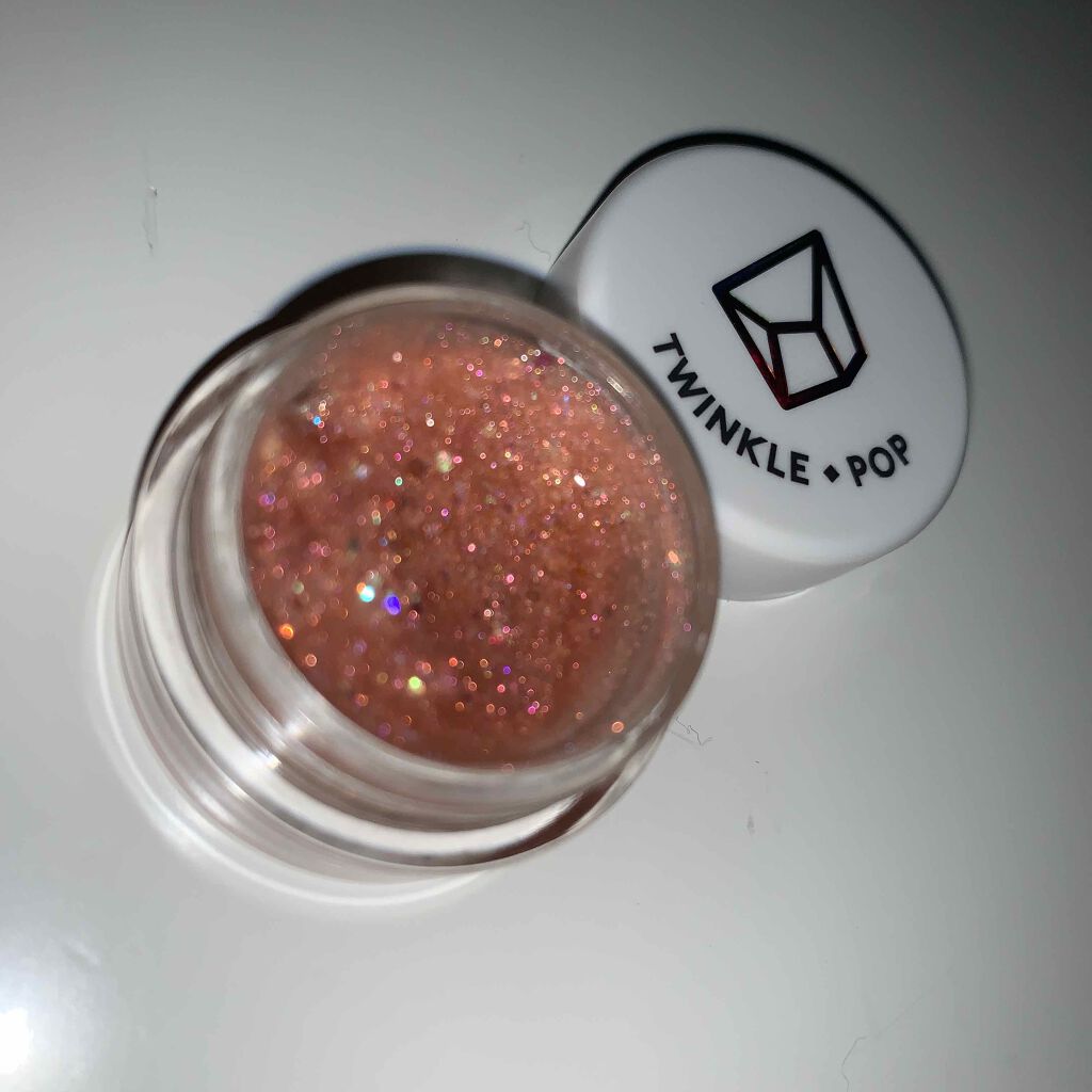 twinkle pop  jelly Glitter/CLIO/ジェル・クリームアイシャドウを使ったクチコミ(4枚目)