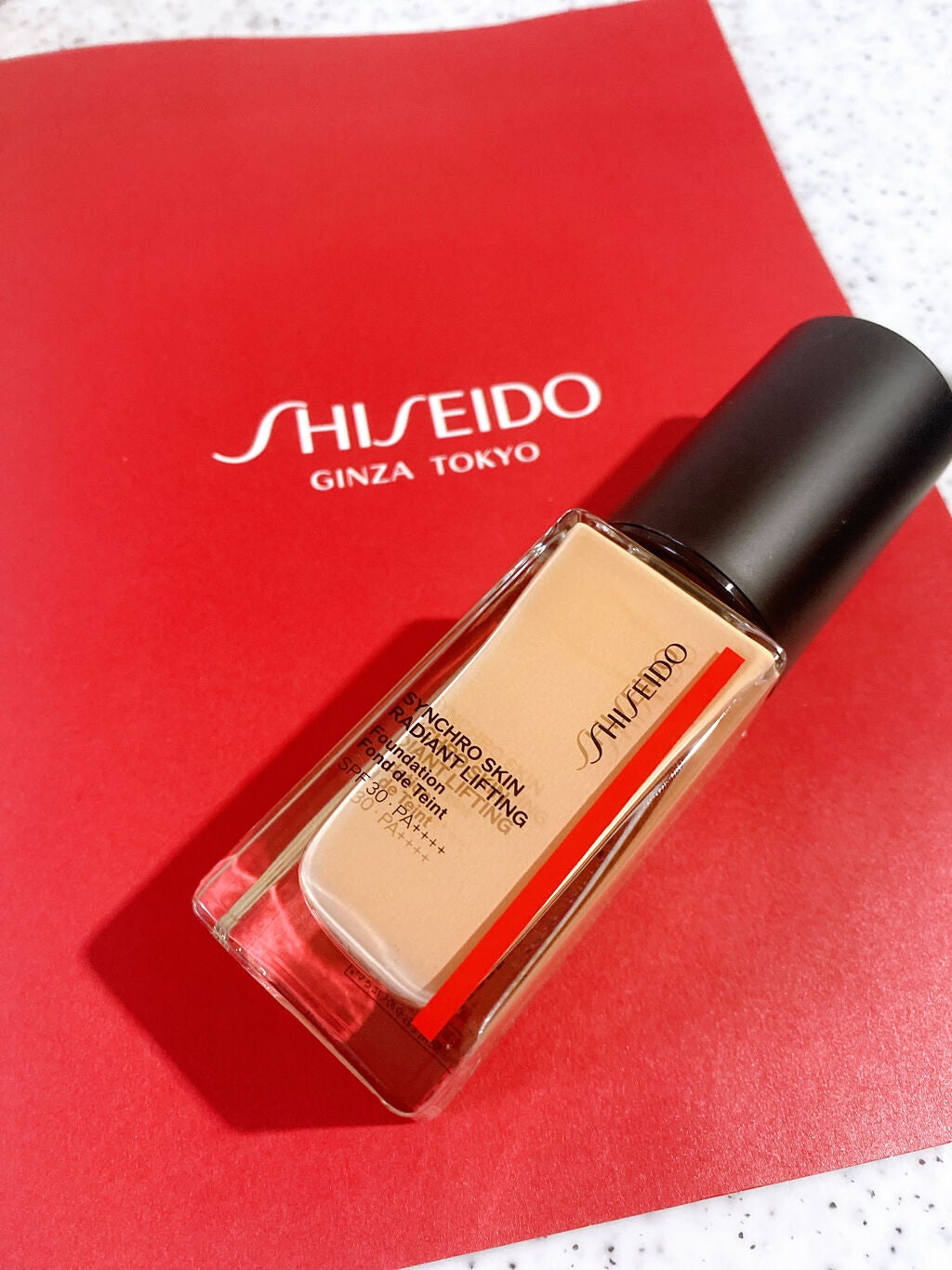 シンクロスキン ラディアントリフティング ファンデーション/SHISEIDO/リキッドファンデーションを使ったクチコミ(1枚目)