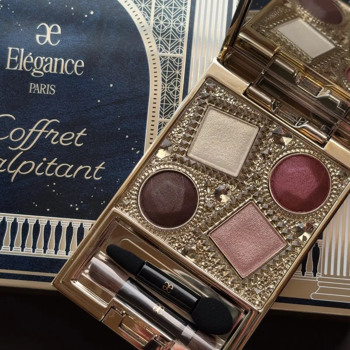 エレガンス コフレ パルボヌール/Elégance/メイクアップキットを使ったクチコミ（3枚目）