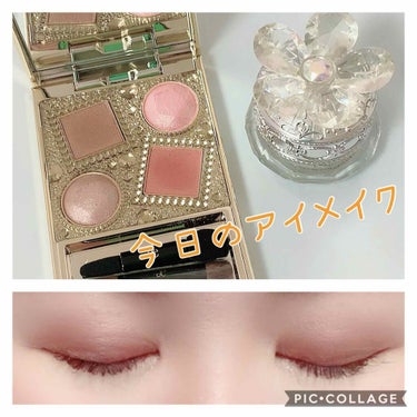 ジルスチュアート クリスタルブルーム ジェリービジュー 07 Eternal Dazzle/JILL STUART/ジェル・クリームアイシャドウを使ったクチコミ（1枚目）