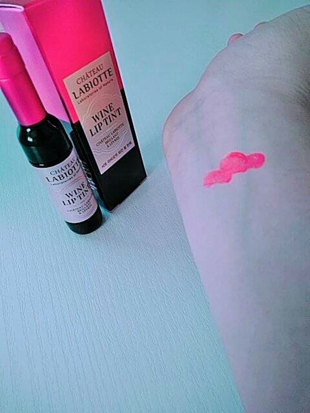 ワインリップティント/LABIOTTE/リップティントを使ったクチコミ（2枚目）