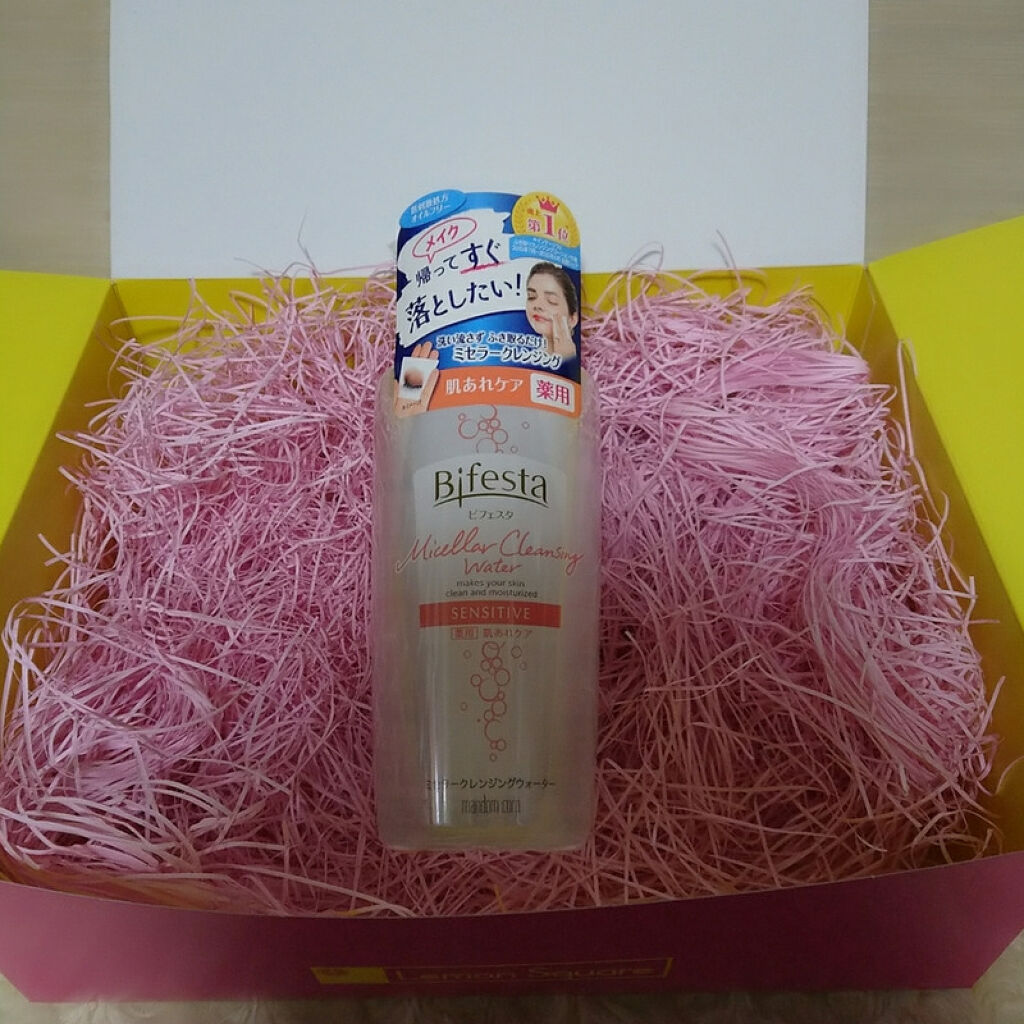 ミセラークレンジングウォーター センシティブ/ビフェスタ/クレンジングウォーターを使ったクチコミ（2枚目）