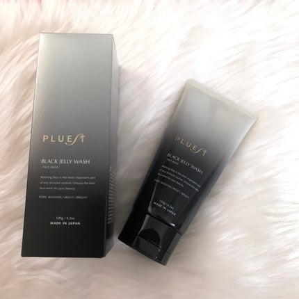 BLACK JELLY WASH(ブラックジェリーウォッシュ)/PLUEST/その他洗顔料を使ったクチコミ(1枚目)