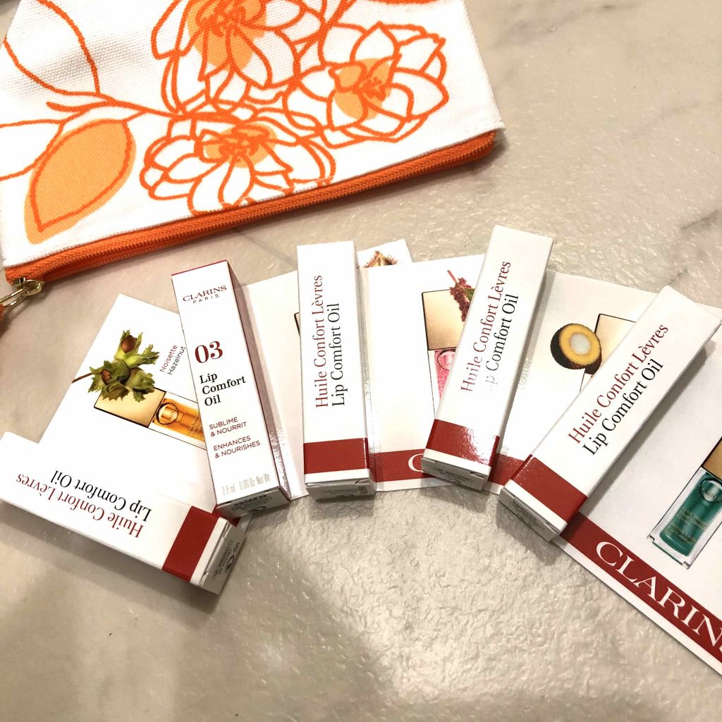 コンフォート リップオイル /CLARINS/リップグロスを使ったクチコミ(1枚目)