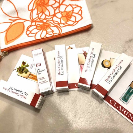 コンフォート リップオイル /CLARINS/リップグロスを使ったクチコミ(1枚目)