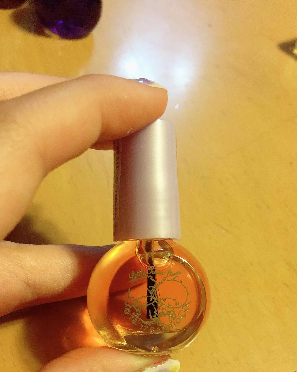 サンリオネイル/DAISO/マニキュアを使ったクチコミ(1枚目)