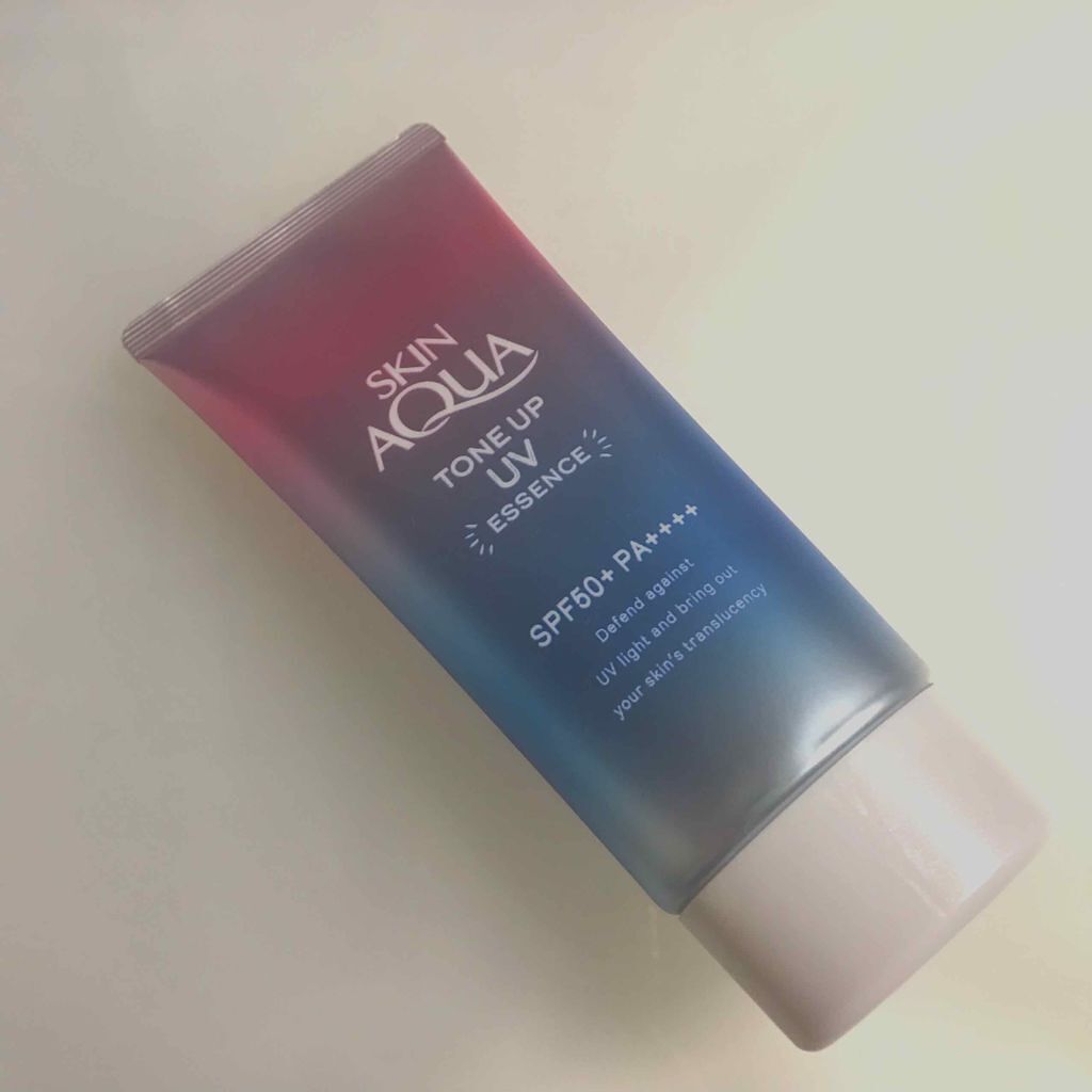 スキンアクア トーンアップUVエッセンス/スキンアクア/日焼け止めクリームを使ったクチコミ（1枚目）