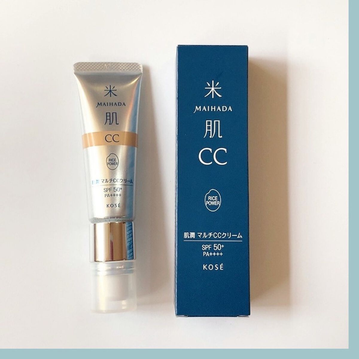 肌潤 マルチCCクリーム/米肌/CCクリームを使ったクチコミ(1枚目)