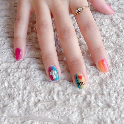 ウィークリージェル/HOMEI/ジェルネイルを使ったクチコミ(4枚目)