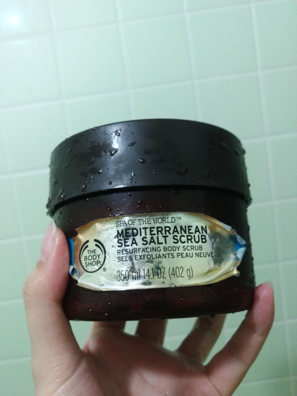 メディテレーニアン リサーフェイシングボディスクラブ/THE BODY SHOP/ボディスクラブを使ったクチコミ(1枚目)