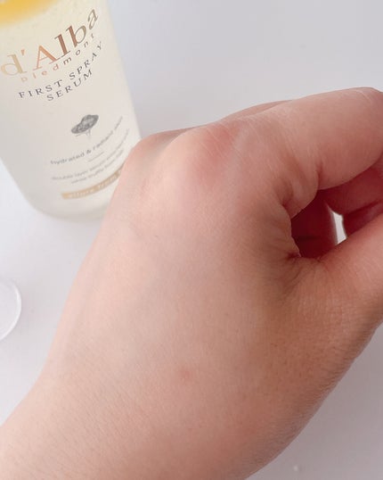 ダルバ ホワイトトリュフファーストスプレーセラム/ダルバ/ミスト状化粧水を使ったクチコミ(5枚目)