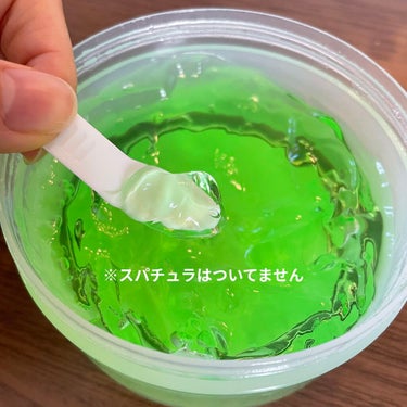 Aloe vera 100% Soothing gel/the orchid skin/その他スキンケアを使ったクチコミ（3枚目）