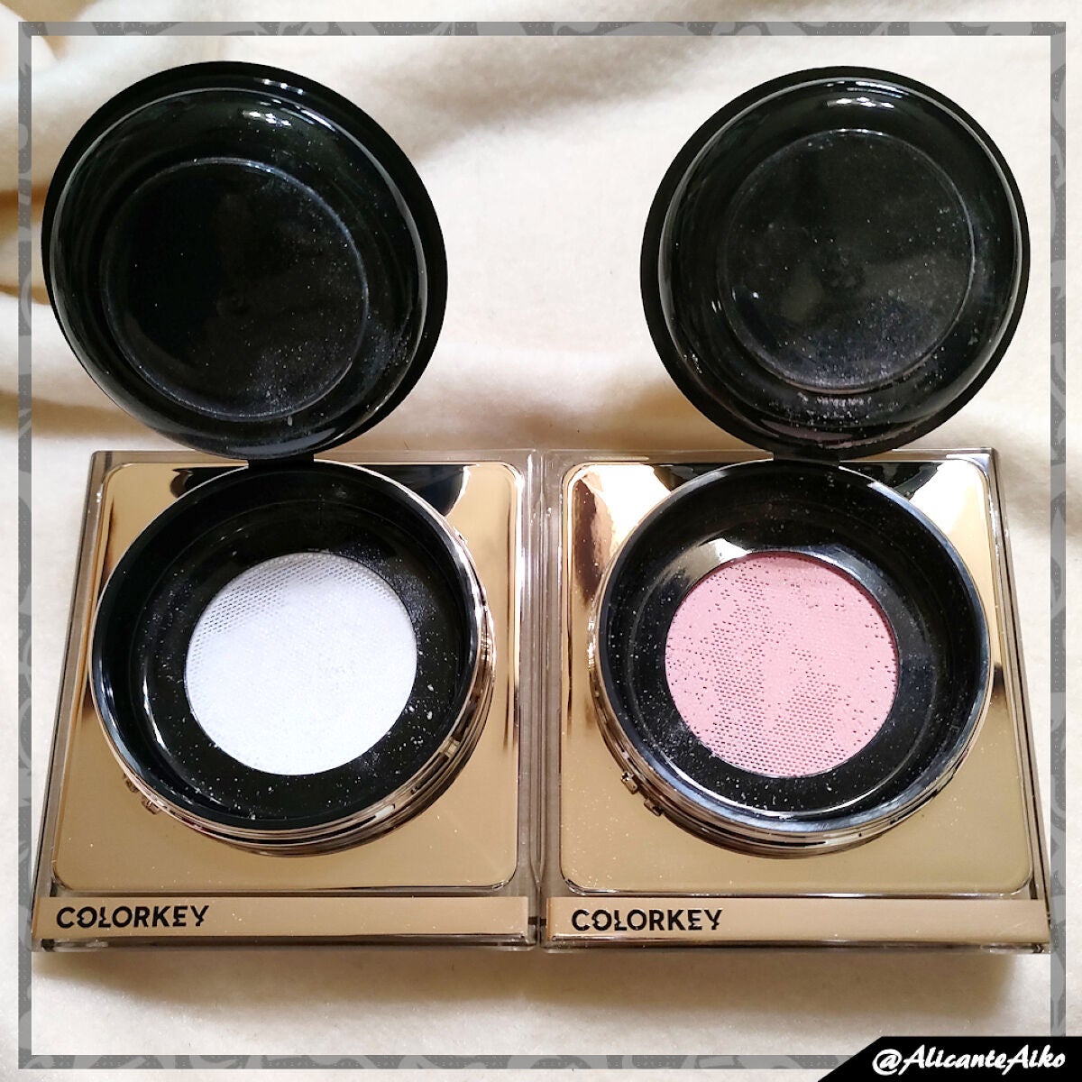 プリズマナチュラルセッティングパウダー/COLORKEY/ルースパウダーを使ったクチコミ(2枚目)