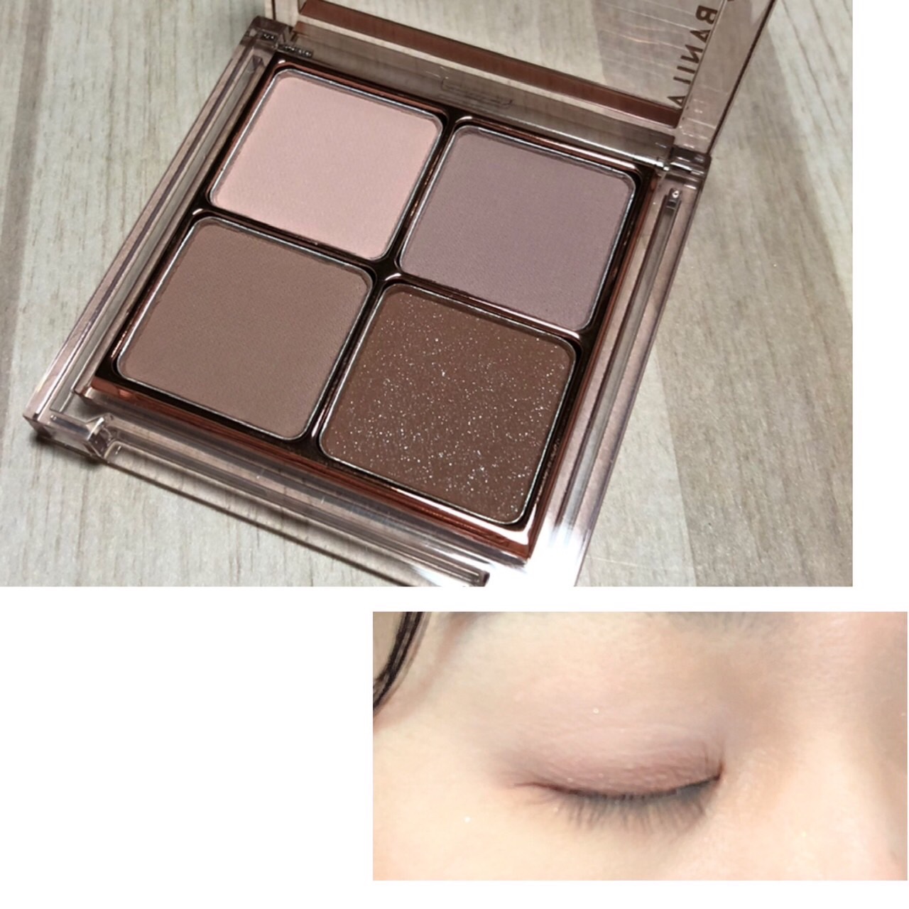 ムードオンアイパレット /BANILA CO/アイシャドウパレットを使ったクチコミ（3枚目）