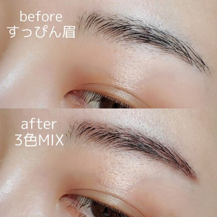 セルヴォーク インディケイトアイブロウパウダー/Celvoke/パウダーアイブロウを使ったクチコミ(4枚目)