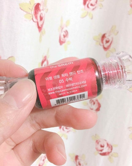 ウォーター キャンディー ティント 05 ウォーターメロン/the SAEM/リップティントの画像