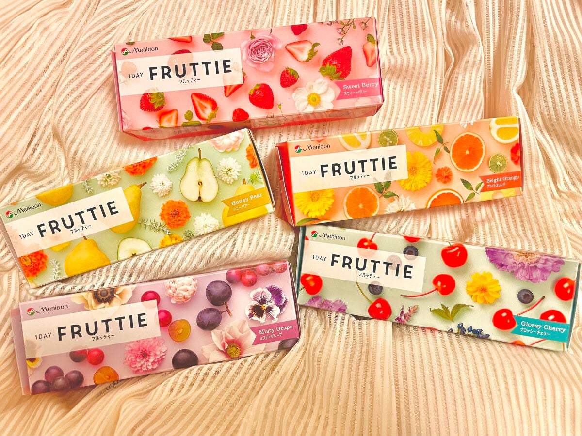 FRUTTIE 1day/メニコン/ワンデー(1DAY)カラコンを使ったクチコミ(1枚目)